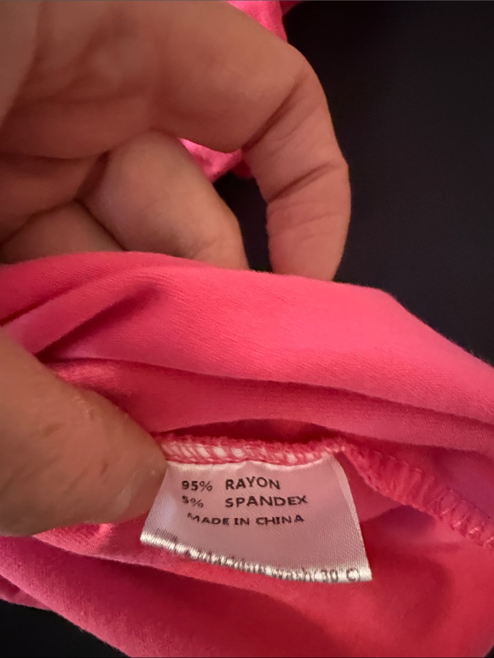 Women's Crew Neck Tops - Hot Pink & Sage Set of 2 - Size L - Picture 10 of 11